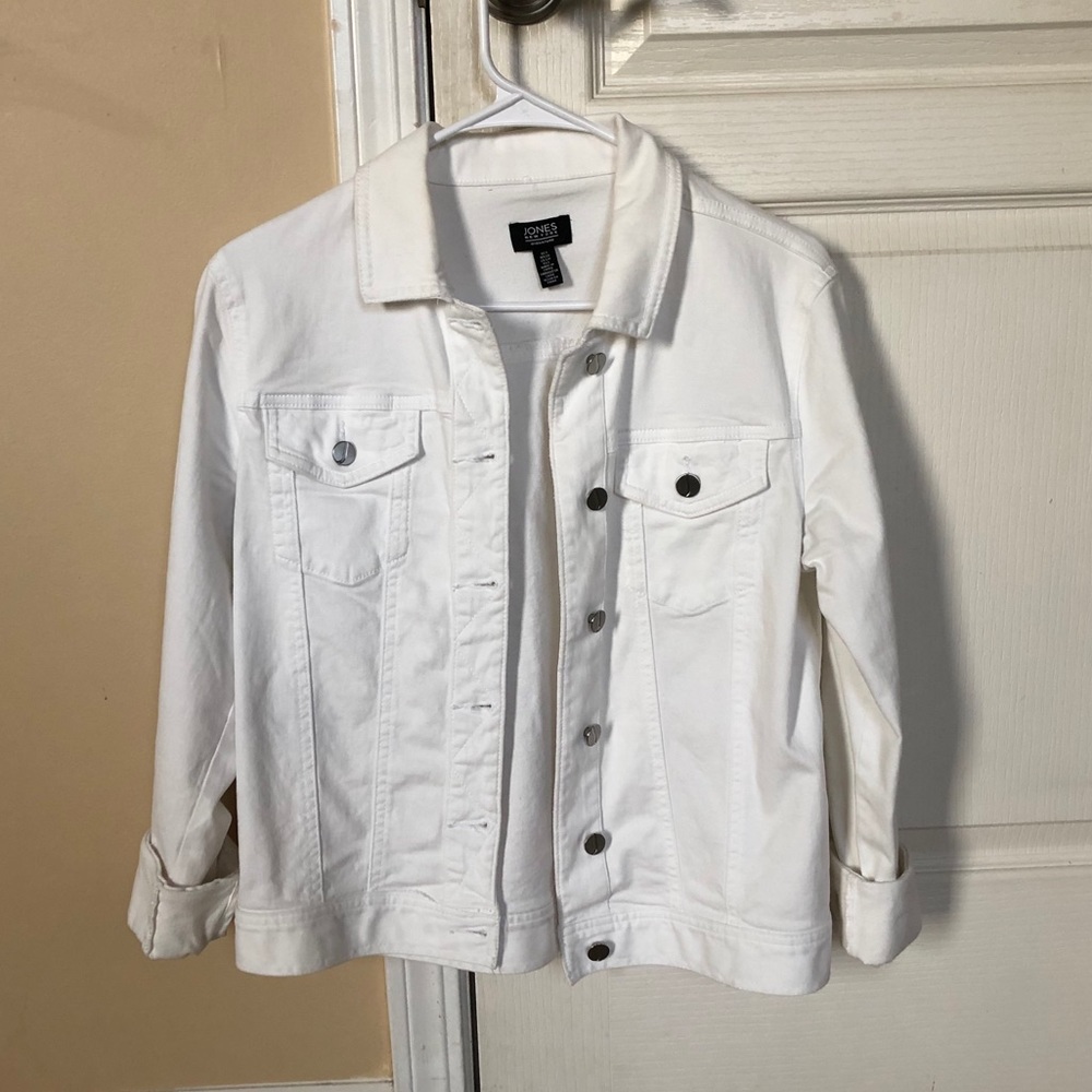 White Jean Jacket